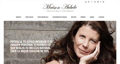 Desktop Screenshot of maisonaubele.com